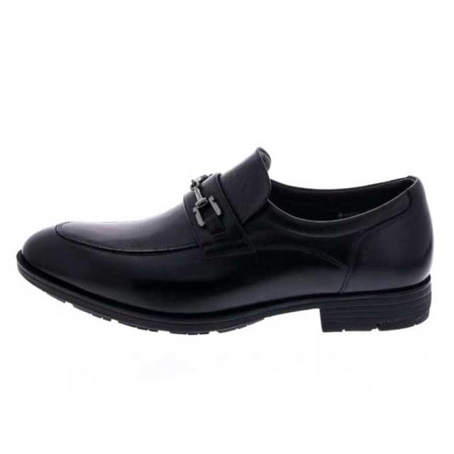 テクシーリュクス ビジネスシューズ(ブラック・24.0cm) texcy luxe（アシックス商事）ビットスリッポン TU8007 008 24.0返品種別A