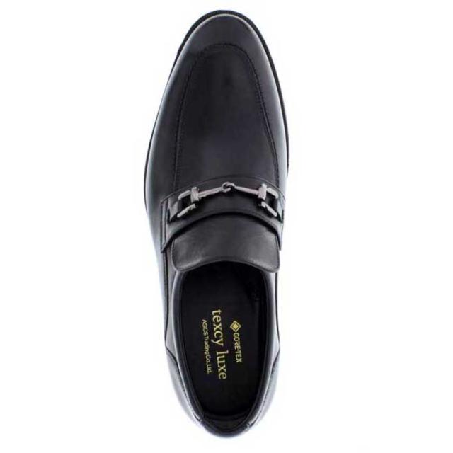 テクシーリュクス ビジネスシューズ(ブラック・24.0cm) texcy luxe（アシックス商事）ビットスリッポン TU8007 008 24.0返品種別A