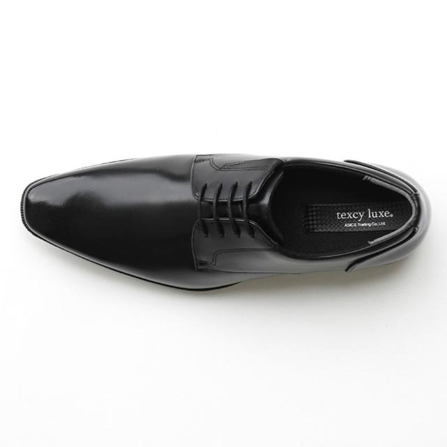 テクシーリュクス ビジネスシューズ（ブラック・26.5cm） texcy luxe（アシックス商事）プレーン A6-TU7031-008-26.5返品種別A