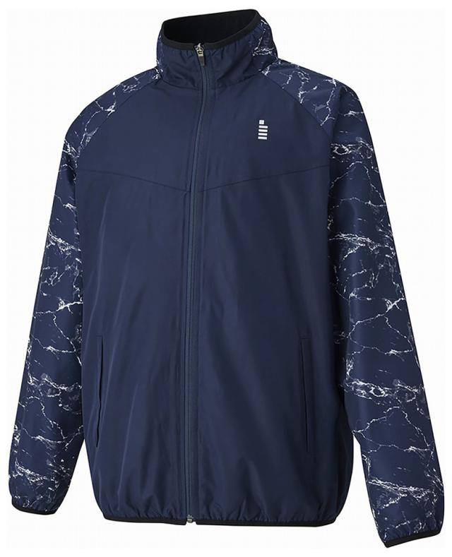 ゴーセン GOS-Y2340-17-S ユニセックス ウィンドジャケット 裏起毛（ネイビー・サイズ：S）GOSEN[GOSY234017S] 返品種別A