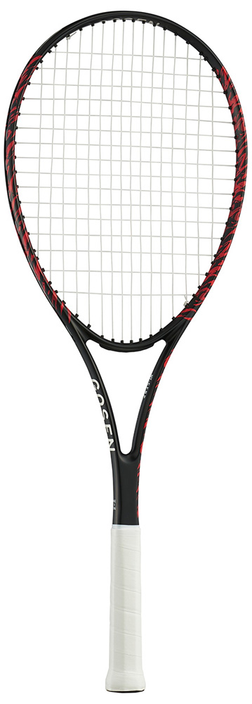 ゴーセン 軟式テニスラケット アクシエス 300 Lite（ブラックレッド・サイズ：XFL0 / 195g±・張上げ） GOS-SRA3LBRZ-XFL0返品種別A