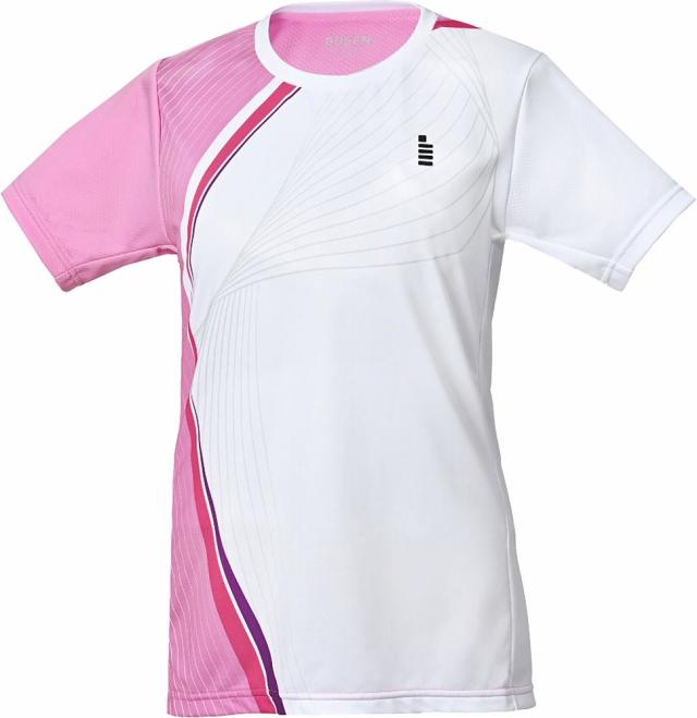 ゴーセン GOS-T2523-81-XO レディース ゲームシャツ（ピンク・サイズ：XO）GOSEN[GOST252381XO] 返品種別A