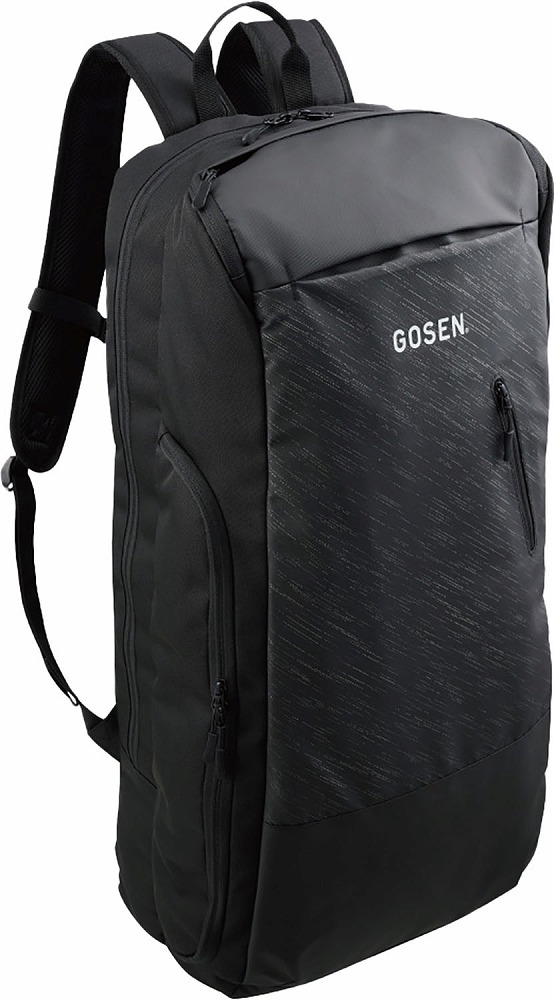 ゴーセン GOS-BA25TRB-39 ラケットバックパック（ブラック）GOSEN TOWNUSE SERIES[GOSBA25TRB39] 返品種別A
