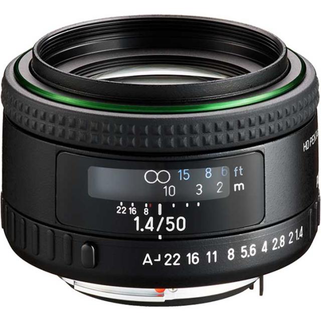 ペンタックス HD-FA50MMF1.4 HD PENTAX-FA 50mmF1.4※Kマウント用レンズ（フルサイズ対応）[HDFA50MMF14] 返品種別A