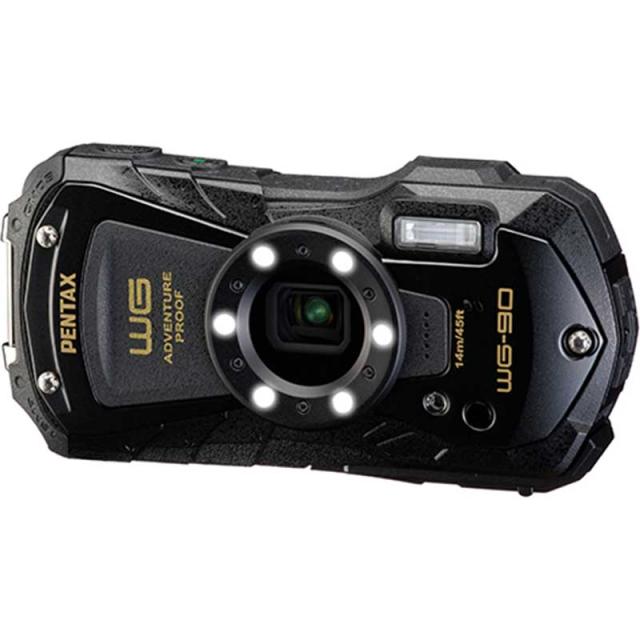 ペンタックス WG-90ブラツク 防水デジタルカメラ「PENTAX WG-90」（ブラック）PENTAX[WG90ブラツク] 返品種別A