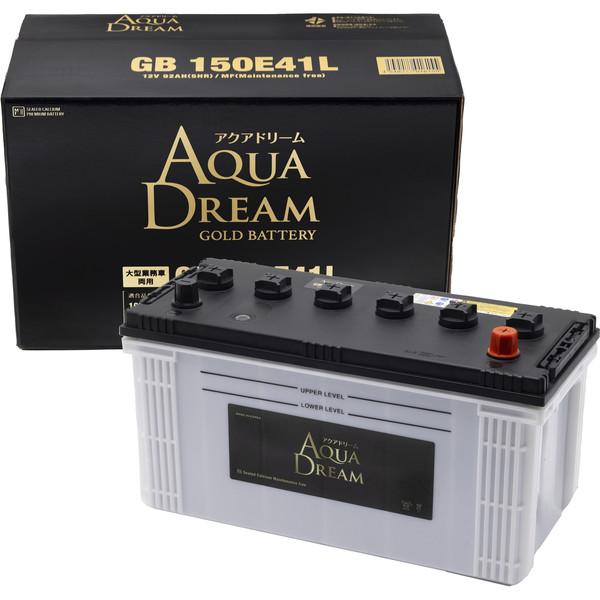 AQUA DREAM 国産車 大型車用バッテリー GOLD BATTERY 　メンテナンスフリータイプ【他商品との同時購入不可】 GB150E41L返品種別B