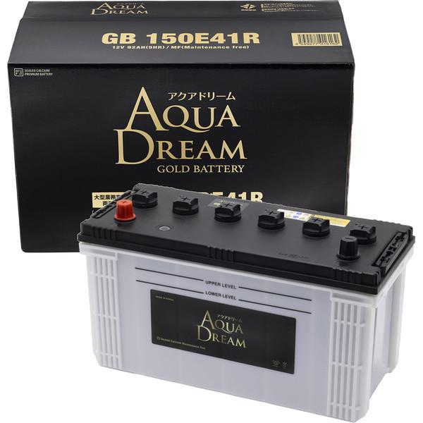 AQUA DREAM 国産車 大型車用バッテリー GOLD BATTERY　メンテナンスフリータイプ【他商品との同時購入不可】 GB150E41R返品種別B
