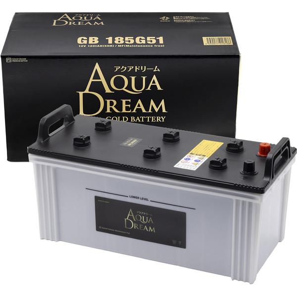 AQUA DREAM 国産車 大型車用バッテリー GOLD BATTERY　メンテナンスフリータイプ【他商品との同時購入不可】 GB185G51返品種別B