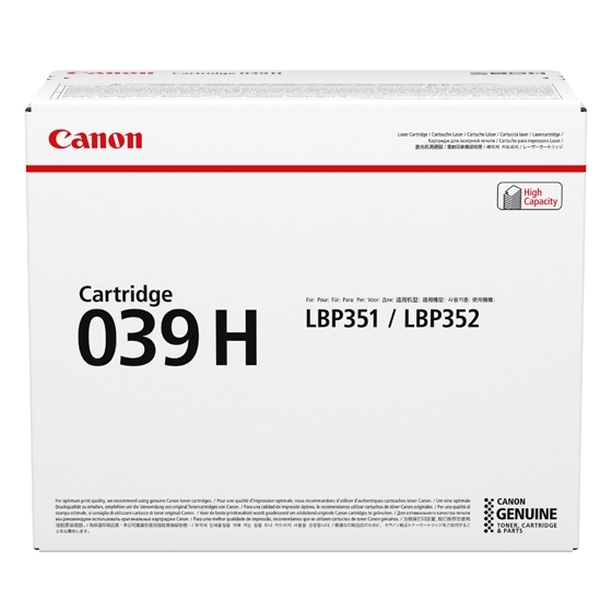 キヤノン CRG-039H ［純正］ トナーカートリッジ039H (大容量)Canon[CRG039H] 返品種別A
