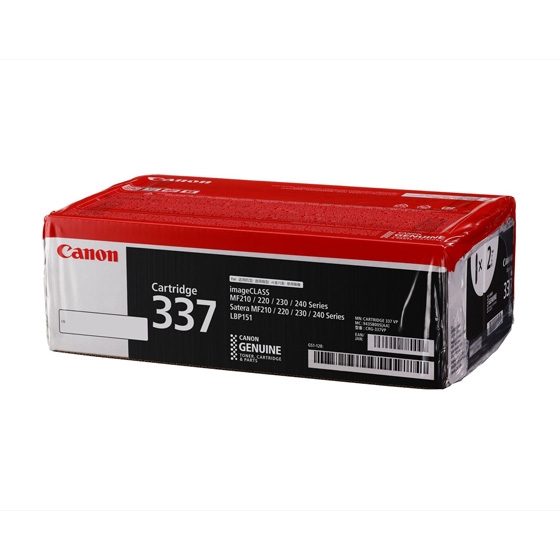 キヤノン CRG-337VP ［純正］ トナーカートリッジ337VP（ブラック/2本パック）Canon[CRG337VP] 返品種別A