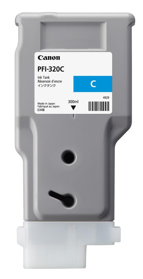 キヤノン PFI-320C ［純正］ imagePROGRAF用インクタンク（顔料/シアン/300ml）Canon[PFI320C] 返品種別A