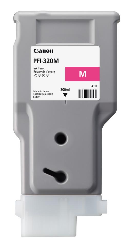 キヤノン PFI-320M ［純正］ imagePROGRAF用インクタンク（顔料/マゼンタ/300ml）Canon[PFI320M] 返品種別A