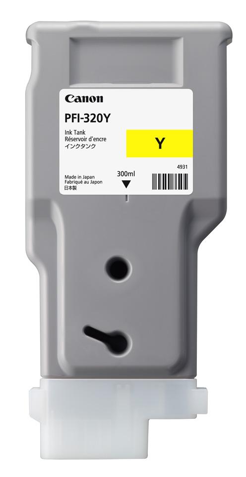 キヤノン PFI-320Y ［純正］ imagePROGRAF用インクタンク（顔料/イエロー/300ml）Canon[PFI320Y] 返品種別A
