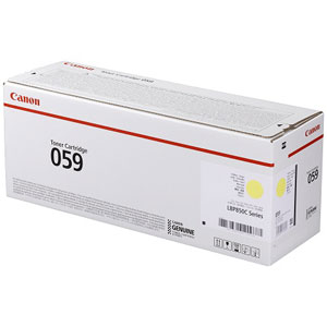 キヤノン CRG-059YEL ［純正］トナーカートリッジ059（イエロー）Canon[CRG059YEL] 返品種別A