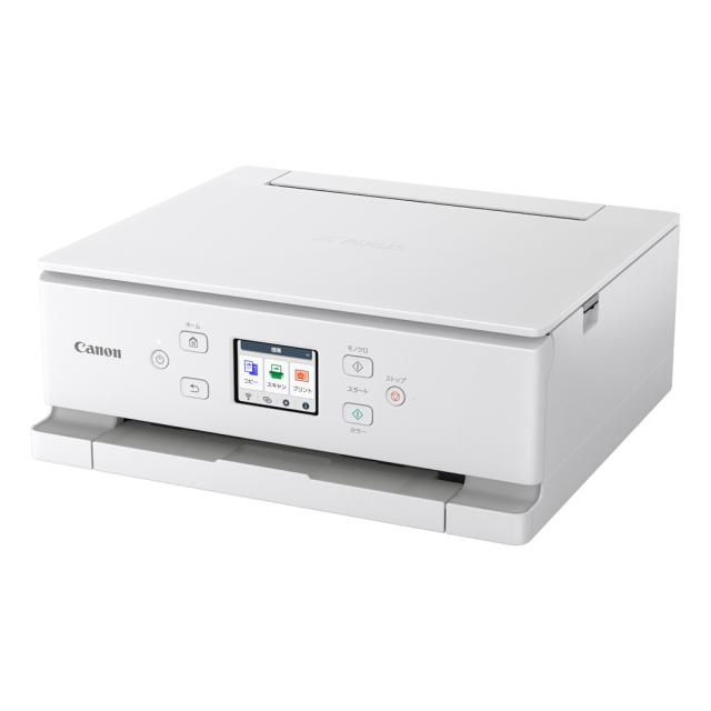 キヤノン PIXUSTS7630WH A4プリント対応 インクジェットプリンター複合機（ホワイト）Canon PIXUS（ピクサス）[PIXUSTS7630WH] 返品種別A_3