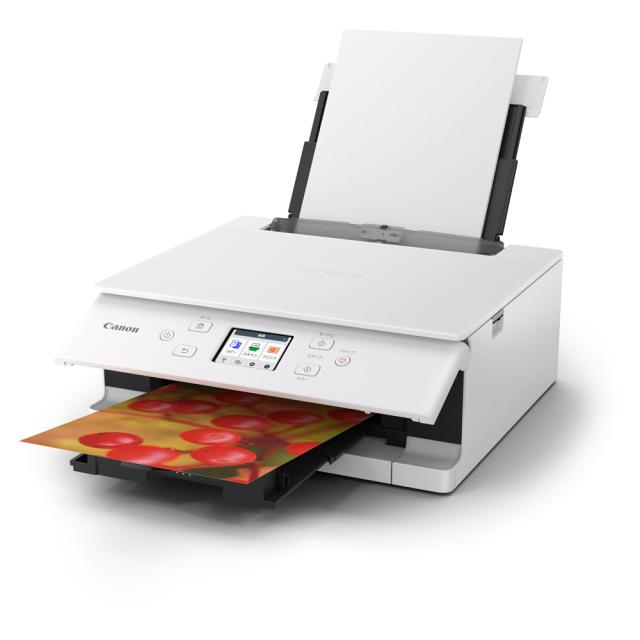 キヤノン PIXUSTS7630WH A4プリント対応 インクジェットプリンター複合機（ホワイト）Canon PIXUS（ピクサス）[PIXUSTS7630WH] 返品種別A_5
