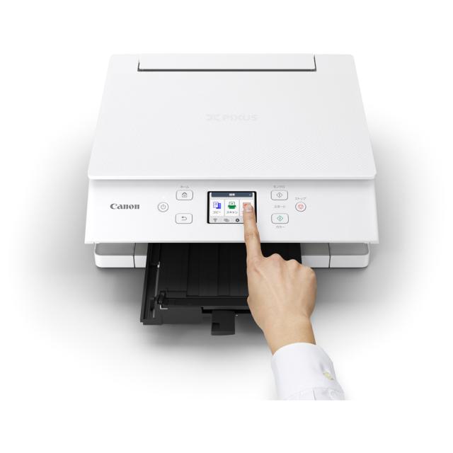キヤノン PIXUSTS7630WH A4プリント対応 インクジェットプリンター複合機（ホワイト）Canon PIXUS（ピクサス）[PIXUSTS7630WH] 返品種別A_13