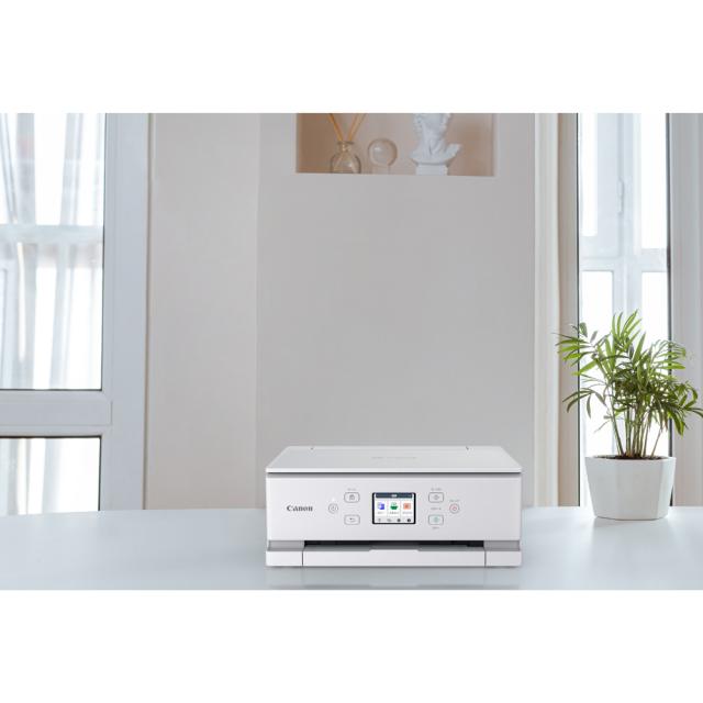キヤノン PIXUSTS7630WH A4プリント対応 インクジェットプリンター複合機（ホワイト）Canon PIXUS（ピクサス）[PIXUSTS7630WH] 返品種別A_15
