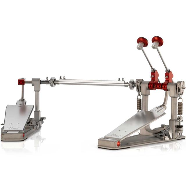 パール楽器 P-3502D ドラムペダルデーモン「XR」ツインペダルPearl Demon Drive XR Machined Double Pedal[P3502D] 返品種別A