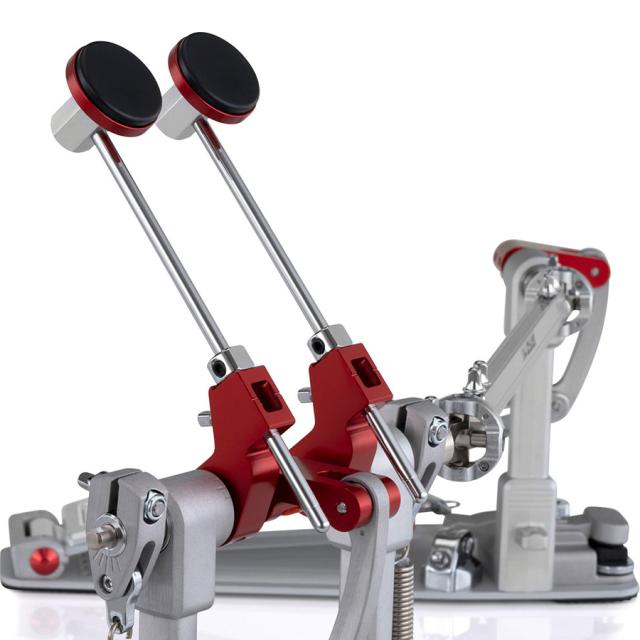 パール楽器 P-3502D ドラムペダルデーモン「XR」ツインペダルPearl Demon Drive XR Machined Double Pedal[P3502D] 返品種別A_2
