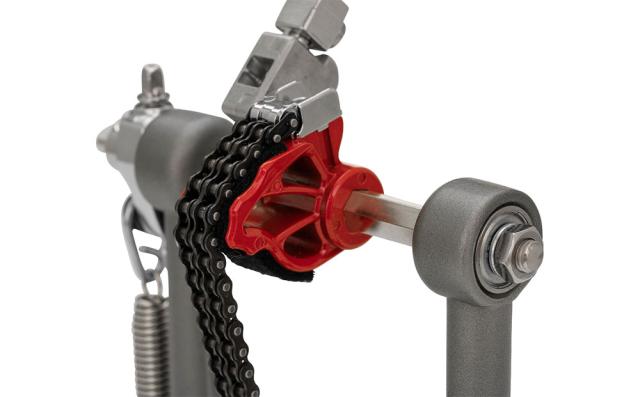 パール楽器 P-1030R ドラムペダルエリミネーター「ソロ」レッド シングルペダルPearl ELIMINATOR SOLO RED[P1030R] 返品種別A_3