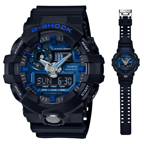 カシオ 【国内正規品】G-SHOCK（ジーショック）クオーツ　メンズタイプ GA-710-1A2JF[GA7101A2JF] 返品種別A
