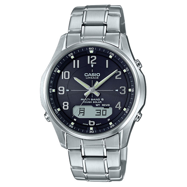 カシオ 【国内正規品】LINEAGE　MULTI BAND6ソーラー電波　メンズタイプ LCW-M100DE-1A3JF[LCWM100DE1A3JF] 返品種別A