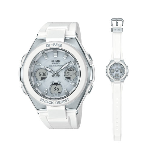カシオ 【国内正規品】BABY-G　G-MS　MULTI BAND 6ソーラー電波　レディースタイプ MSG-W100-7AJF[MSGW1007AJF] 返品種別A