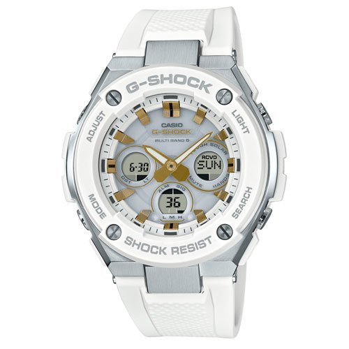 カシオ 【国内正規品】G-SHOCK（ジーショック）　G-STEELソーラー電波　メンズタイプ GST-W300-7AJF[GSTW3007AJF] 返品種別A