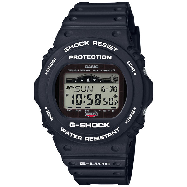 カシオ 【国内正規品】G-SHOCK（ジーショック）　G-LIDEソーラー電波　メンズタイプ GWX-5700CS-1JF[GWX5700CS1JF] 返品種別A