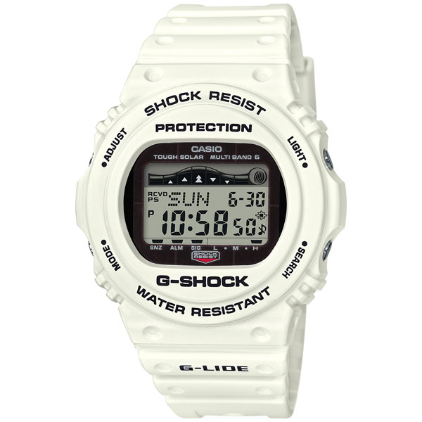 カシオ 【国内正規品】G-SHOCK（ジーショック）　G-LIDEソーラー電波　メンズタイプ GWX-5700CS-7JF[GWX5700CS7JF] 返品種別A