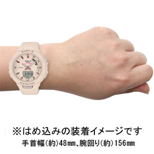 カシオ 【国内正規品】BABY-G　G-SQUADクオーツ　レディースタイプ BSA-B100-4A1JF[BSAB1004A1JF] 返品種別A_2