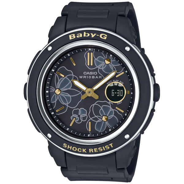 カシオ 【国内正規品】BABY-G　Floral Dial Seriesクオーツ　レディースタイプ BGA-150FL-1AJF[BGA150FL1AJF] 返品種別A