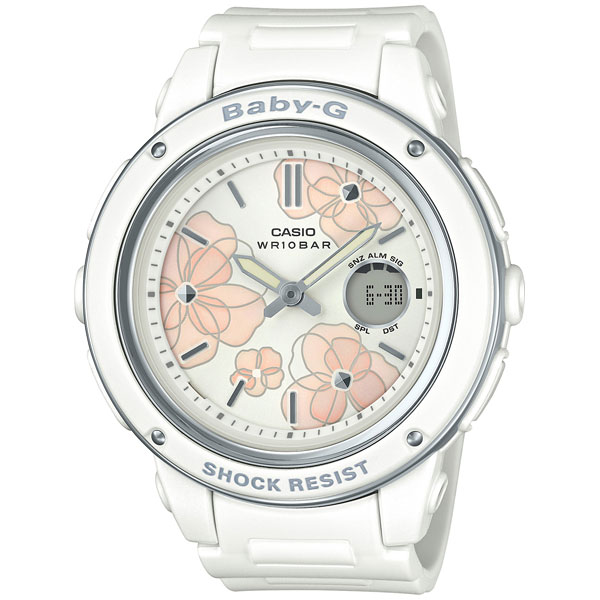 カシオ 【国内正規品】BABY-G　Floral Dial Seriesクオーツ　レディースタイプ BGA-150FL-7AJF[BGA150FL7AJF] 返品種別A