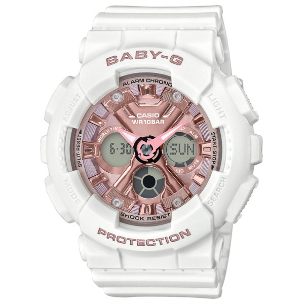 カシオ 【国内正規品】BABY-Gクオーツ　レディースタイプ BA-130-7A1JF[BA1307A1JF] 返品種別A