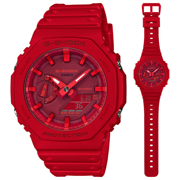 カシオ 【国内正規品】G-SHOCK（ジーショック）　CARBON CORE GUARDクオーツ　メンズタイプ GA-2100-4AJF[GA21004AJF] 返品種別A