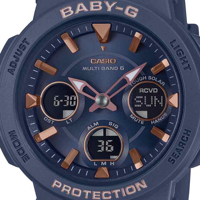 BABY-G ベビーG 電波 ソーラー レディース 時計 カシオ babyg