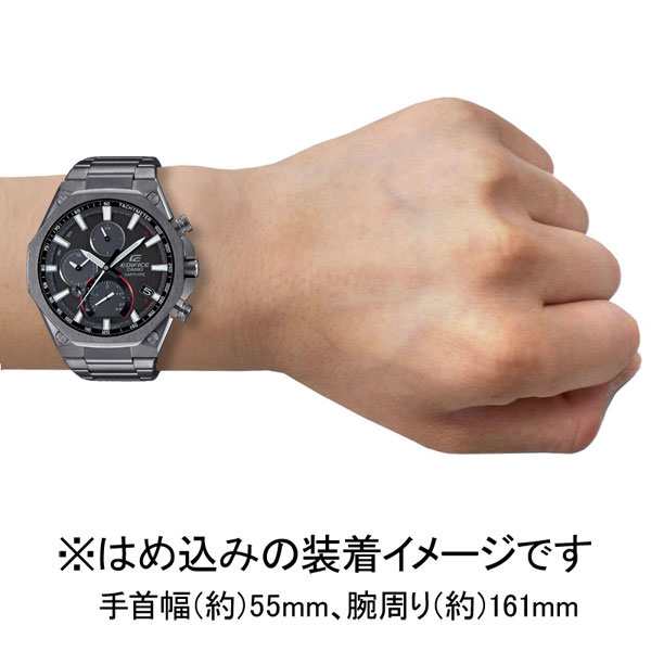 カシオ 【国内正規品】EDIFICE(エディフィス) Super High Spec Chronograph ソーラー　メンズタイプ EQB-1100YDC-1AJF返品種別A