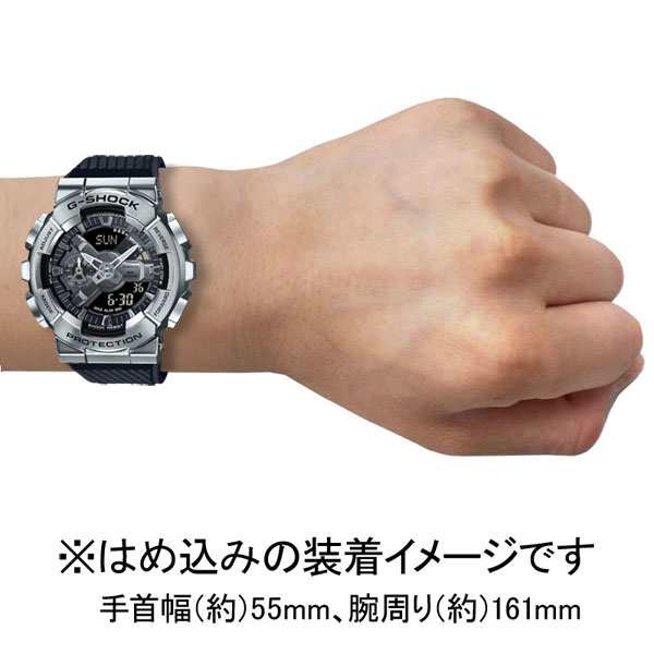 カシオ 【国内正規品】G-SHOCK（ジーショック）クオーツ　メンズタイプ GM-110-1AJF[GM1101AJF] 返品種別A