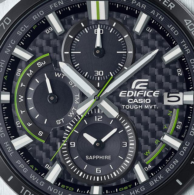カシオ 【国内正規品】EDIFICE（エディフィス）ソーラー電波　メンズタイプ EQW-A2000DB-1AJF[EQWA2000DB1AJF] 返品種別A_1