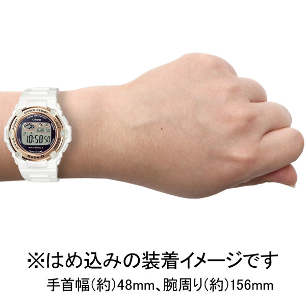 カシオ 【国内正規品】BABY-Gソーラー電波　レディースタイプ BGR-3003U-7AJF[BGR3003U7AJF] 返品種別A_2