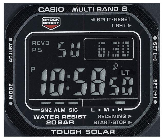 カシオ 【国内定まり品】G-SHOCK（ジーショック）ソーラー電磁波 メンズ印字機 GW-M5610UBC-1JF[GWM5610UBC1JF] 返品カテゴリー化A