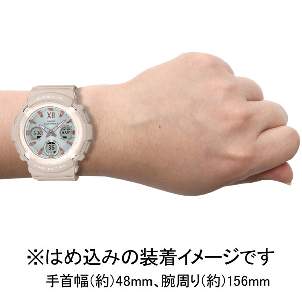 カシオ 【国内正規品】BABY-Gソーラー電波　レディースタイプ BGA-2800-4A2JF[BGA28004A2JF] 返品種別A_2