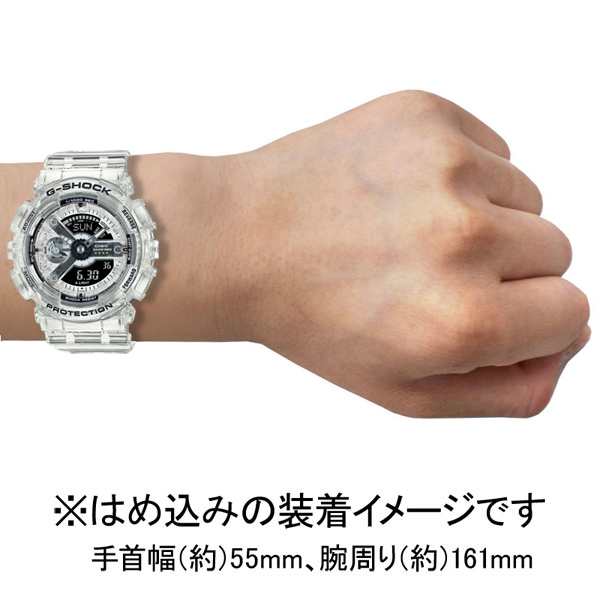 カシオ 【国内正規品】G-SHOCK（ジーショック）　40th Anniversary Clear Remix クオーツ　ユニセックスタイプ GMA-S114RX-7AJR返品種別A