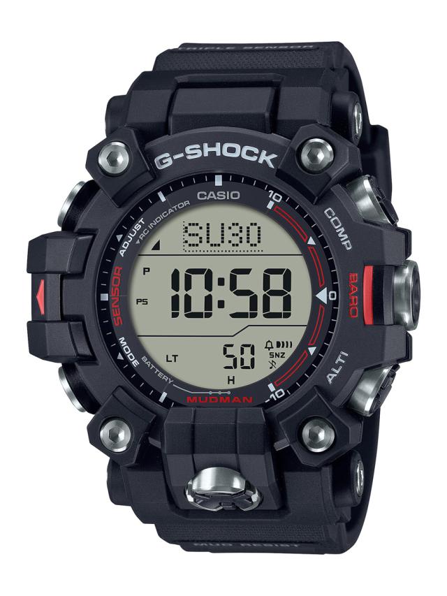 カシオ 【国内正規品】G-SHOCK（ジーショック）　MASTER OF G MUDMANソーラー電波　メンズタイプ GW-9500-1JF[GW95001JF] 返品種別A