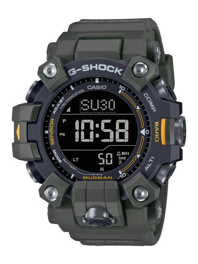 カシオ 【国内正規品】G-SHOCK（ジーショック）　MASTER OF G MUDMANソーラー電波　メンズタイプ GW-9500-3JF[GW95003JF] 返品種別A