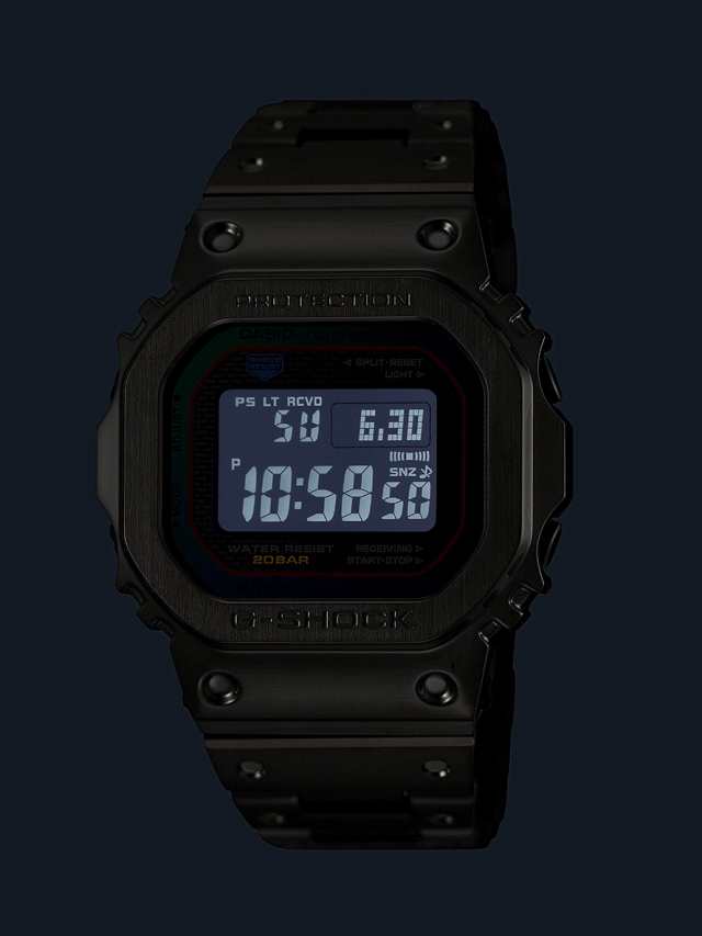 カシオ 【国内正規品】G-SHOCK（ジーショック）ソーラー電波　メンズタイプ GMW-B5000BPC-1JF[GMWB5000BPC1JF] 返品種別A