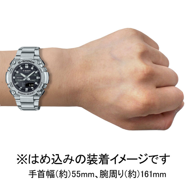 カシオ 【国内正規品】G-SHOCK（ジーショック）　G-STEELソーラー　メンズタイプ GST-B600D-1AJF[GSTB600D1AJF] 返品種別A_3