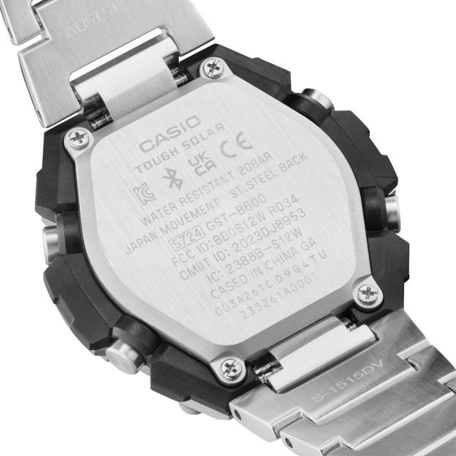 カシオ 【国内正規品】G-SHOCK（ジーショック）　G-STEELソーラー　メンズタイプ GST-B600D-1AJF[GSTB600D1AJF] 返品種別A_8