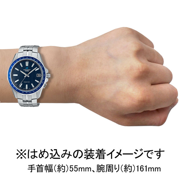 カシオ 【国内正規品】オシアナス　Mantaソーラー電波　メンズタイプ OCW-S400-2AJF[OCWS4002AJF] 返品種別A_2